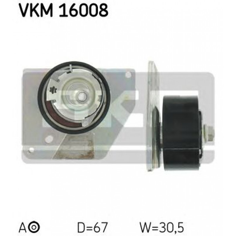 VKM 16008 SKF Ролик модуля натягувача ременя